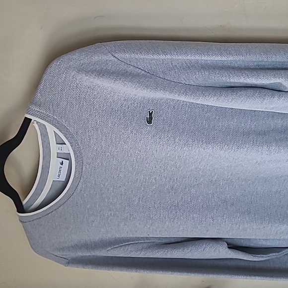 Lacoste crew neck cotton sweater - Picture 5 of 6